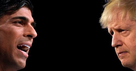 Tory feud deepens as Rishi Sunak slaps down Boris Johnson